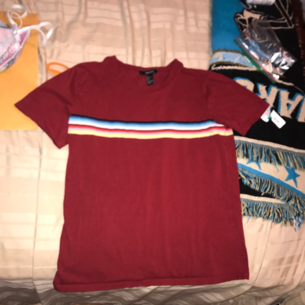 Striped tee 🍒 - Picture 2 of 3